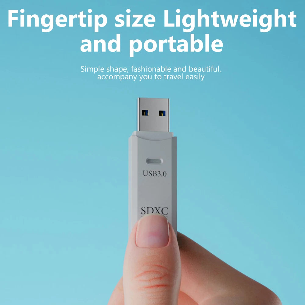 UltraSpeed USB 3.0 2-in-1 TF/SD Card Reader.