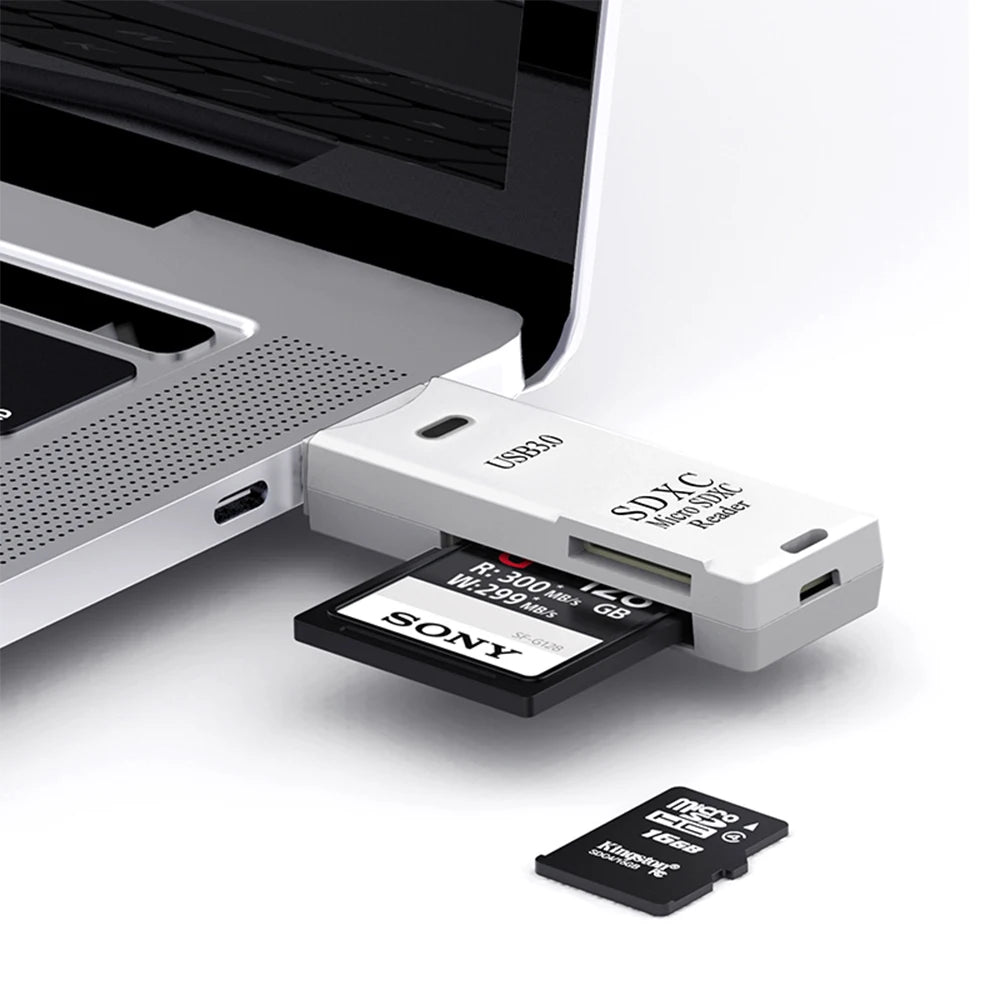 UltraSpeed USB 3.0 2-in-1 TF/SD Card Reader.