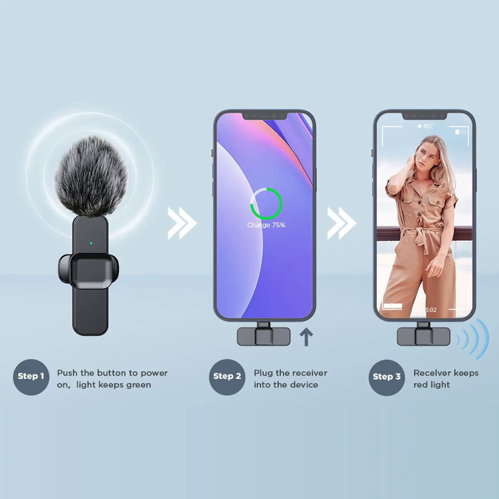 SNZIYAG K10 Clip Mic
