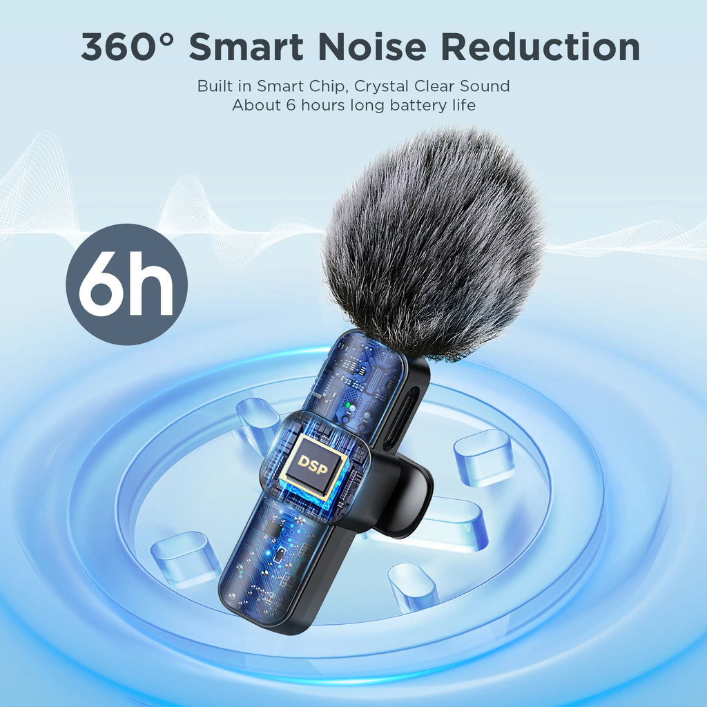 SNZIYAG K10 Clip Mic