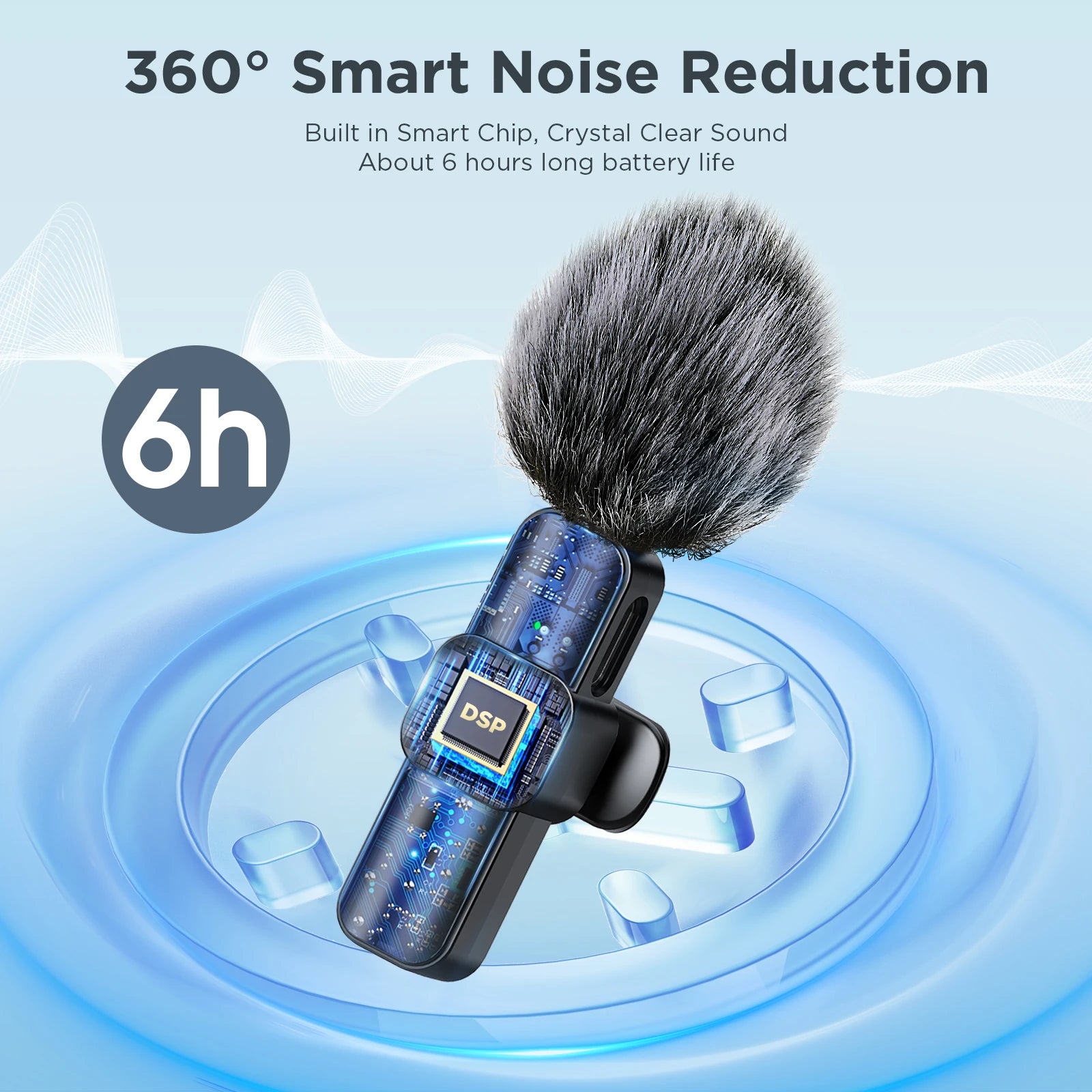 SNZIYAG K10 Clip Mic